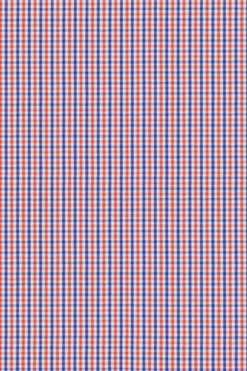 Mini Blue & Orange Check Shirt