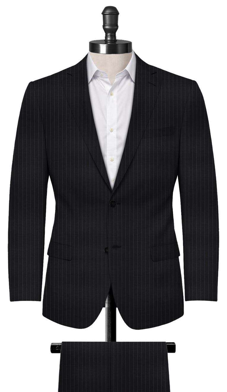 Dark Grey Pin Stripe Suit