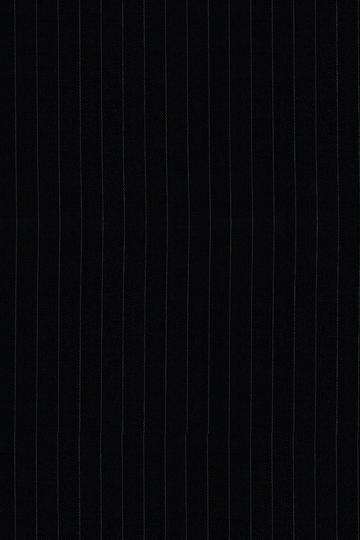 Black Pin Stripe Suit