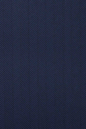 Navy Blue Herringbone Shirt