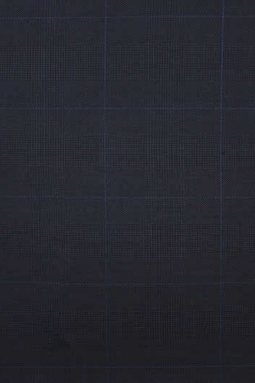 Navy Blue Prince Of Wales Suit
