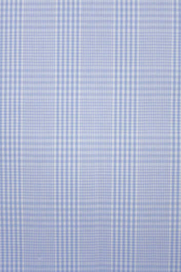 Light Blue Glenplaid Shirt
