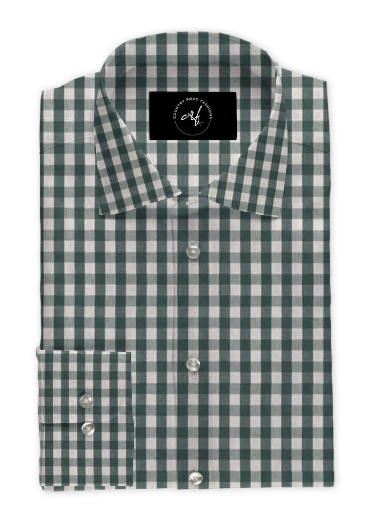 Green Check Shirt