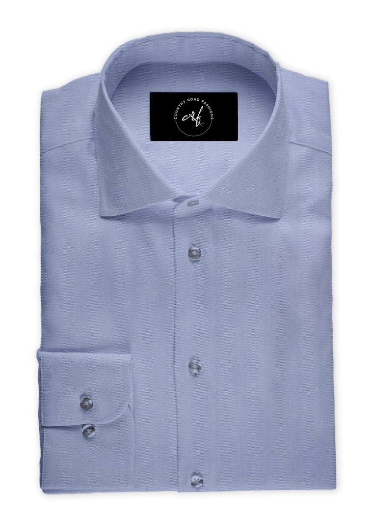Light Blue Poplin Shirt