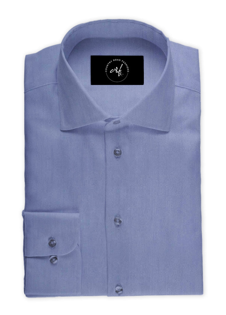 Plain Modern Blue Shirt