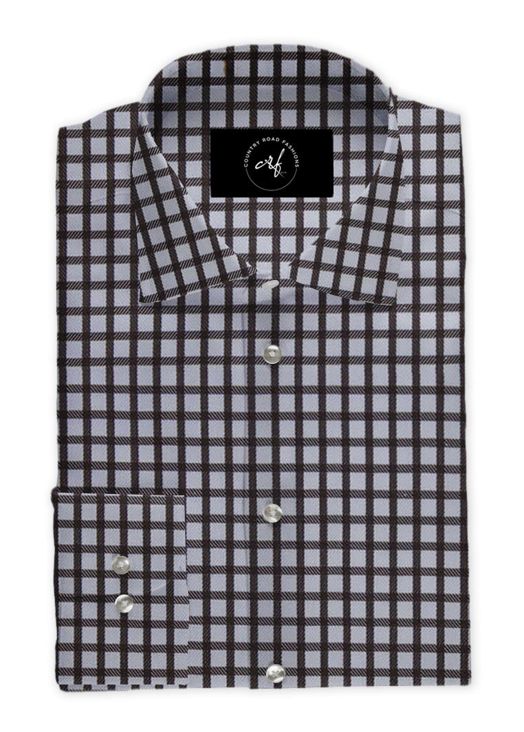 Brown Shephered's Check Shirt