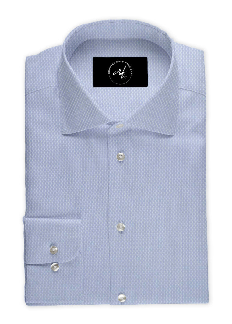 Sky Blue Birdseye Shirt