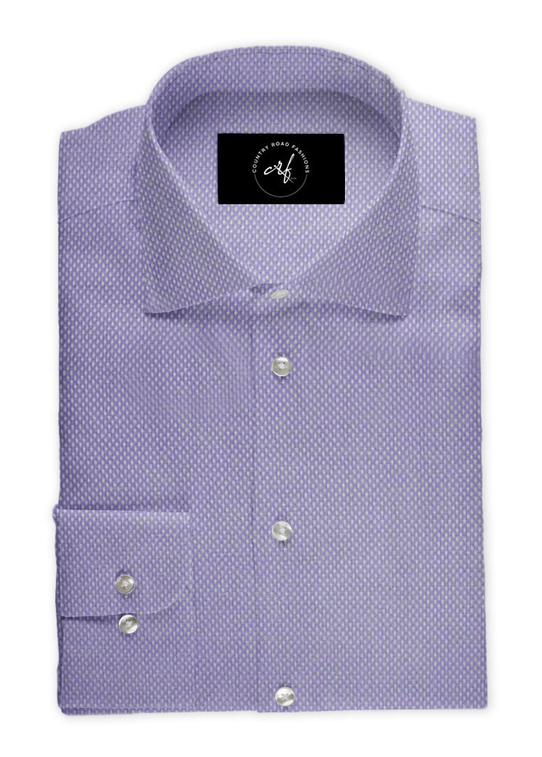 Lavender Birdseye Shirt