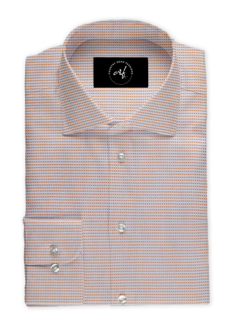 Orange Canvas Shirt