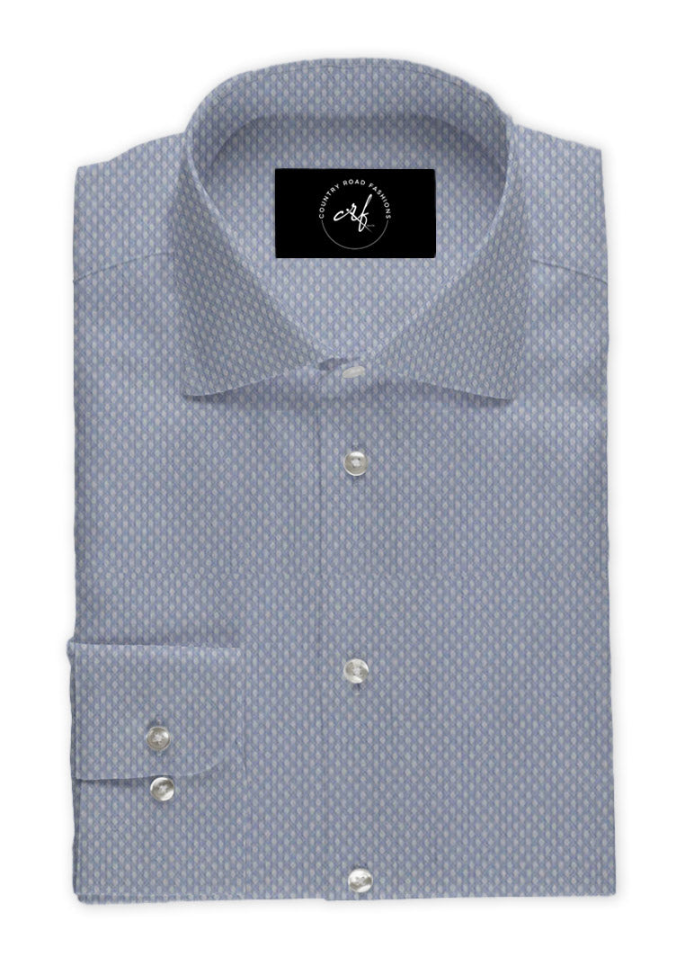 Blue On Blue Dobby Shirt