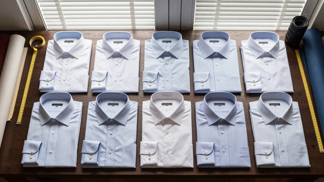 Custom Dress Shirts: Collars, Cuffs, and Fabrics