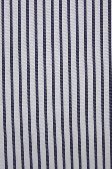 Dark Navy Blue Stripe Shirt