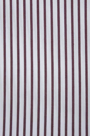 Burgundy Stripe Shirt