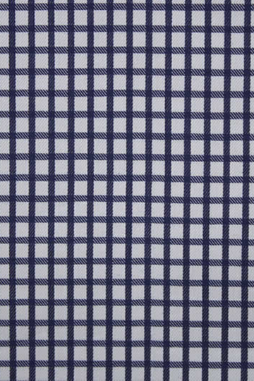 Dark Navy Shephered's Check Shirt