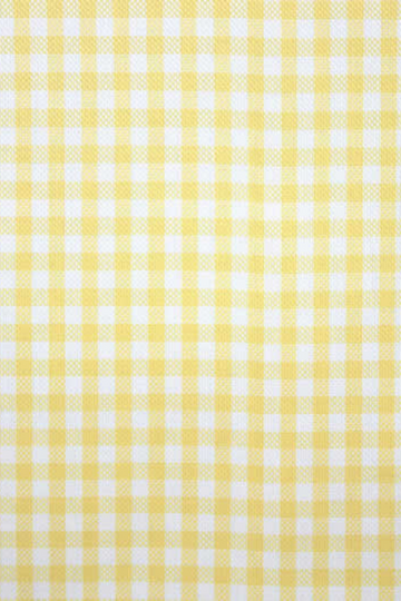 Yellow Gingham Check Shirt