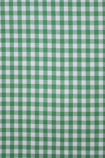 Green Gingham Check Shirt