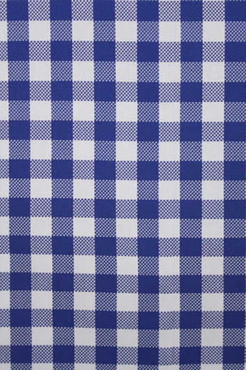 Navy Blue Large Gingham Check Shirt