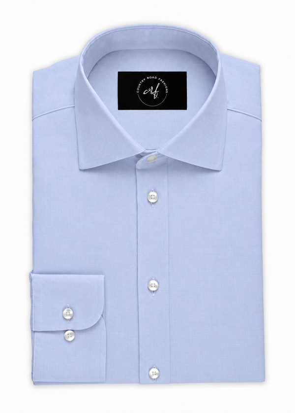 Ice Blue Melange Shirt