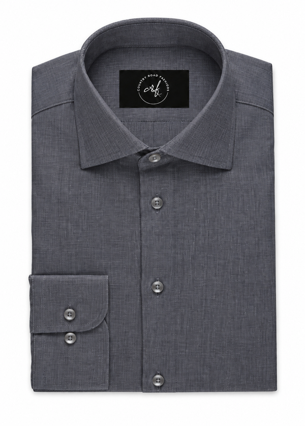 Dark Grey Melange Shirt