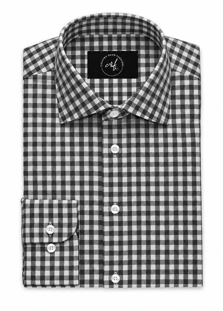 Black Check Shirt
