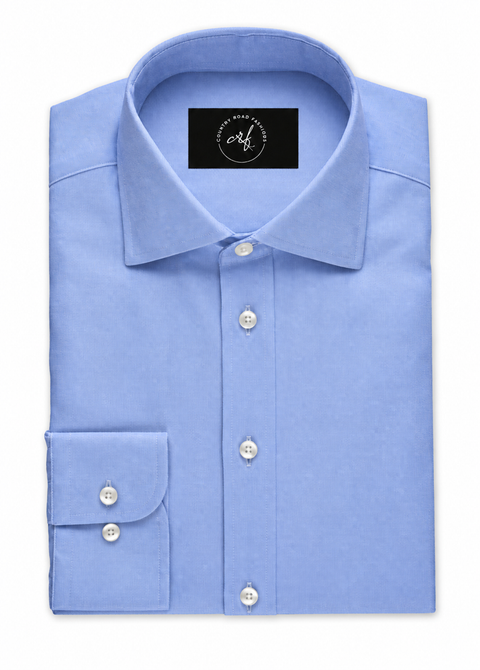 Sky Blue Poplin Shirt