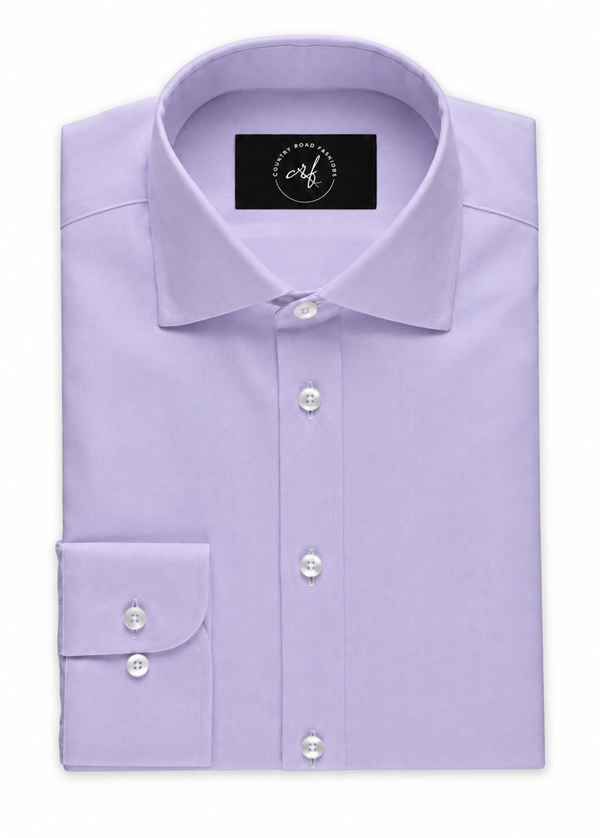 Lavender Poplin Shirt