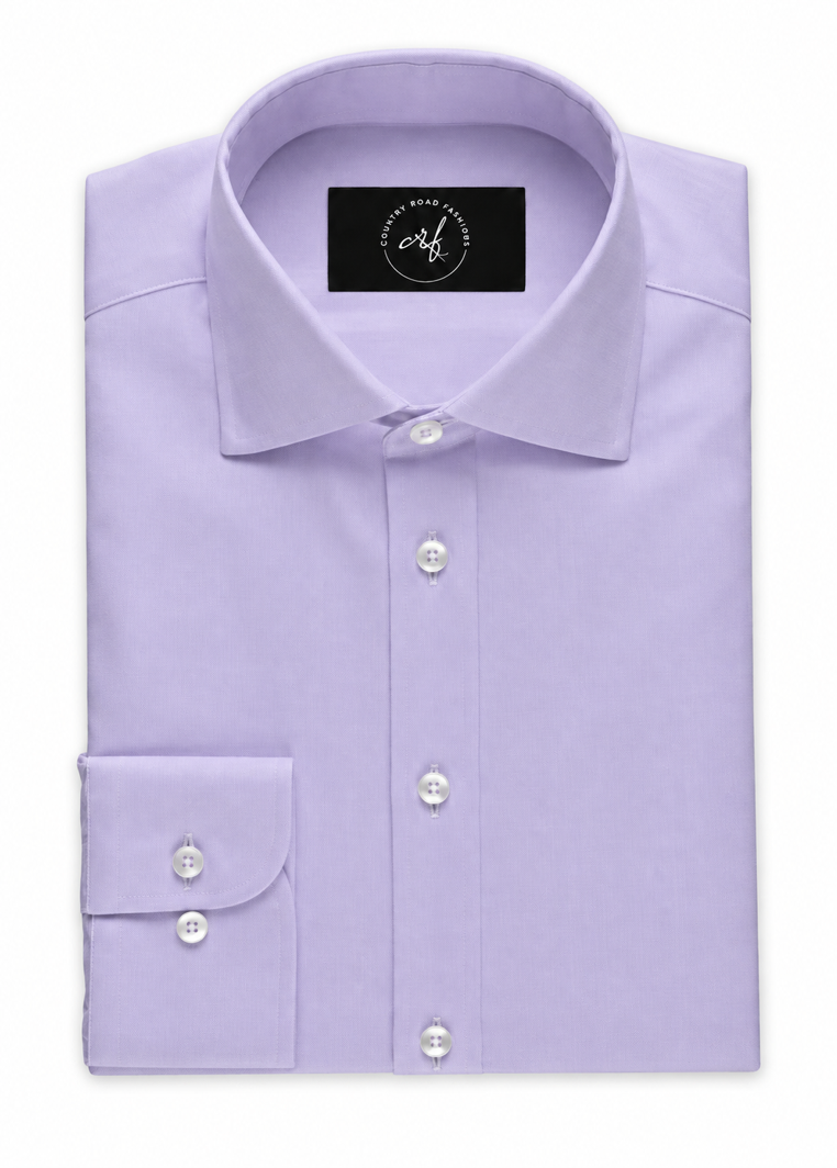 Lavender Poplin Shirt