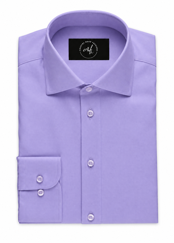 Light Purple Poplin Shirt