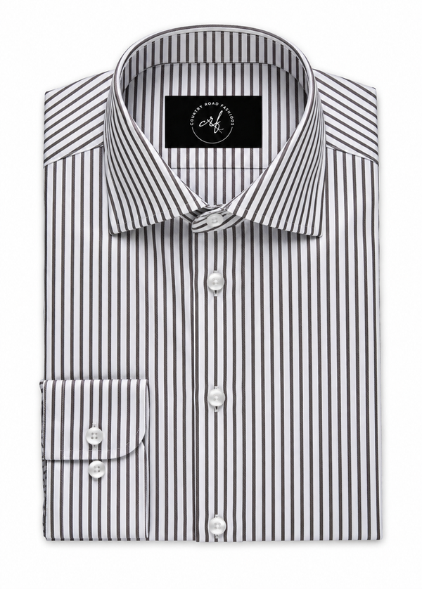 Brown Stripe Shirt