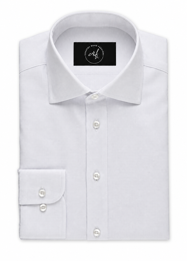 White On White Oxford Shirt