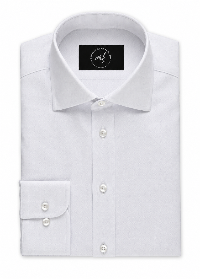 White On White Oxford Shirt