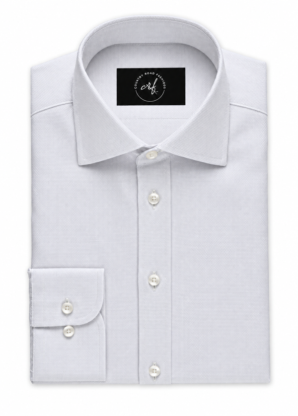 White On White Dobby Shirt
