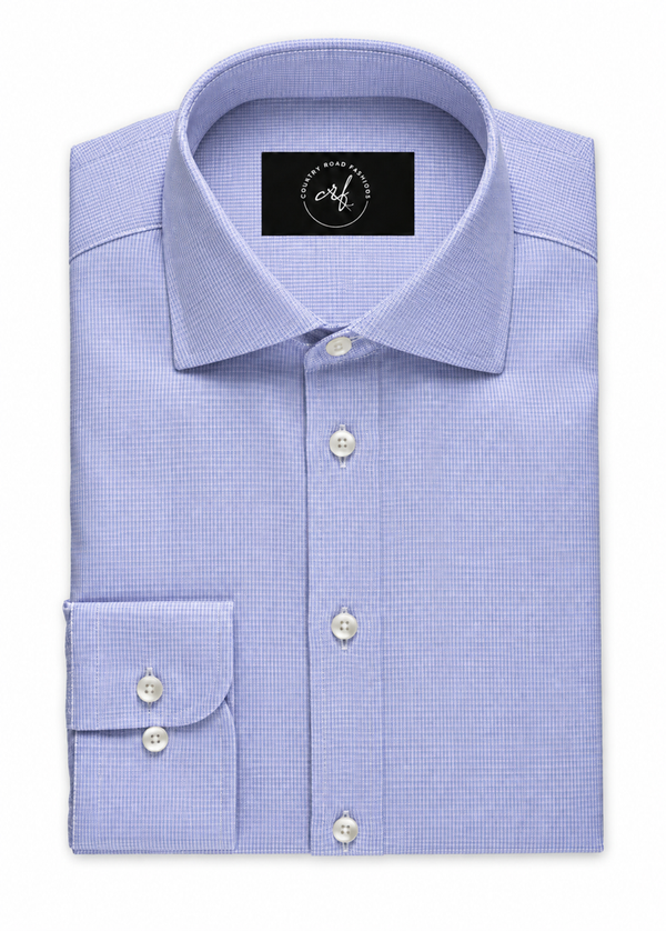 Lavender Houndstooth Shirt
