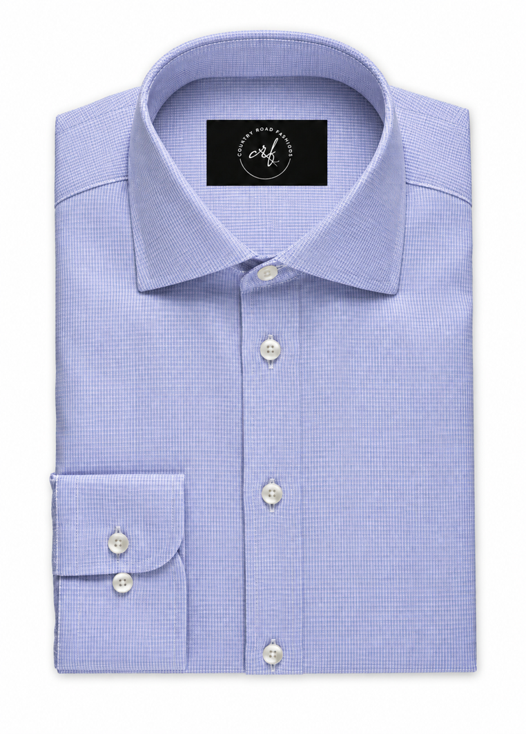 Lavender Houndstooth Shirt