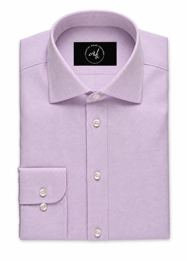 Pink Houndstooth Shirt
