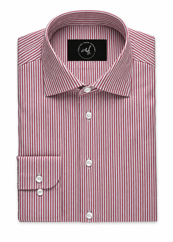 Red Bengal Stripe Shirt