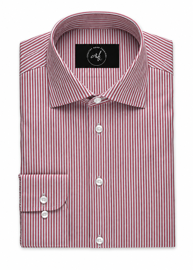 Red Bengal Stripe Shirt