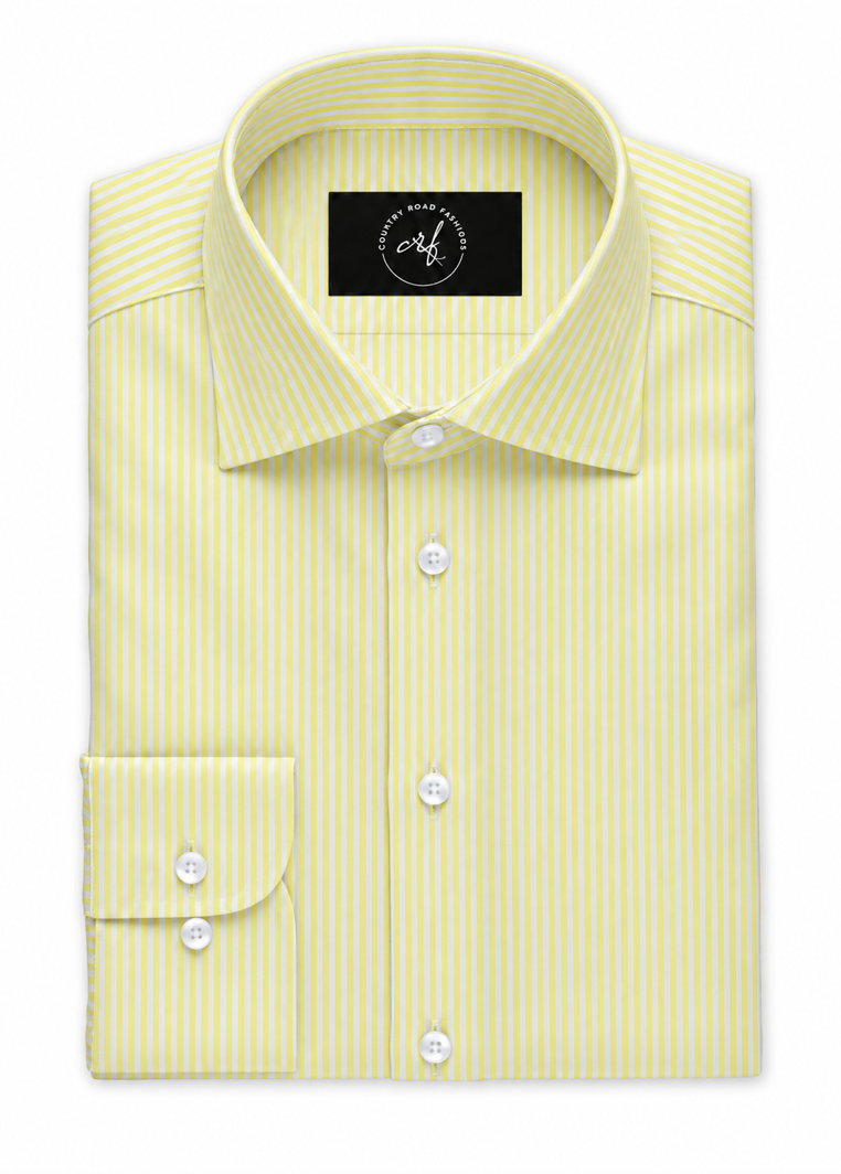 Yellow Bengal Stripe Shirt