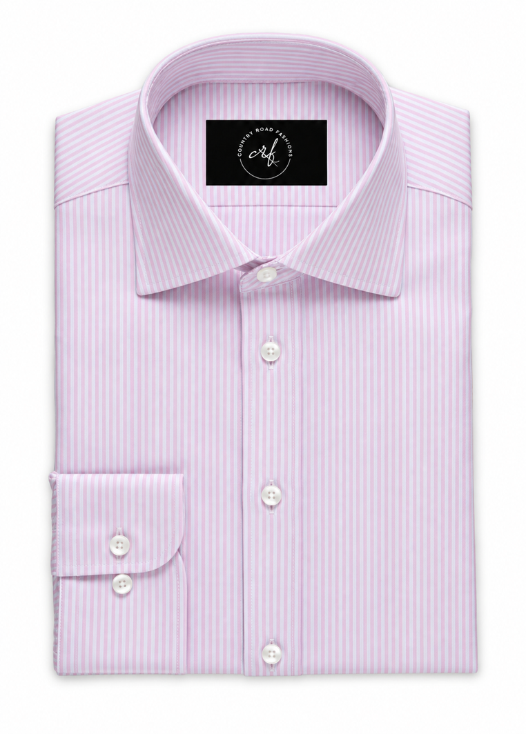 Pink Bengal Stripe Shirt