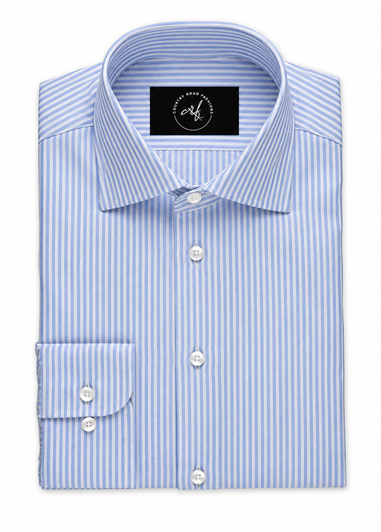 Light Blue Bengal Stripe Shirt