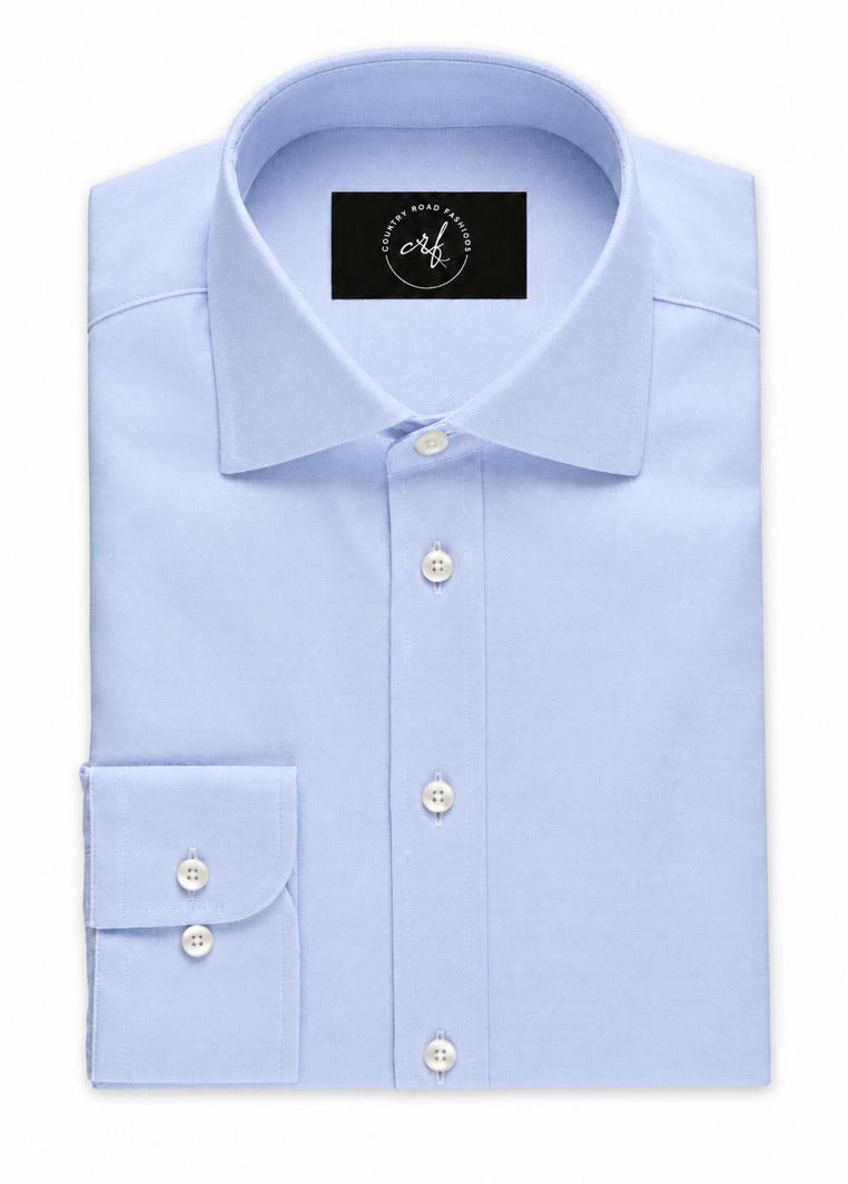 Sky Blue Twill Shirt