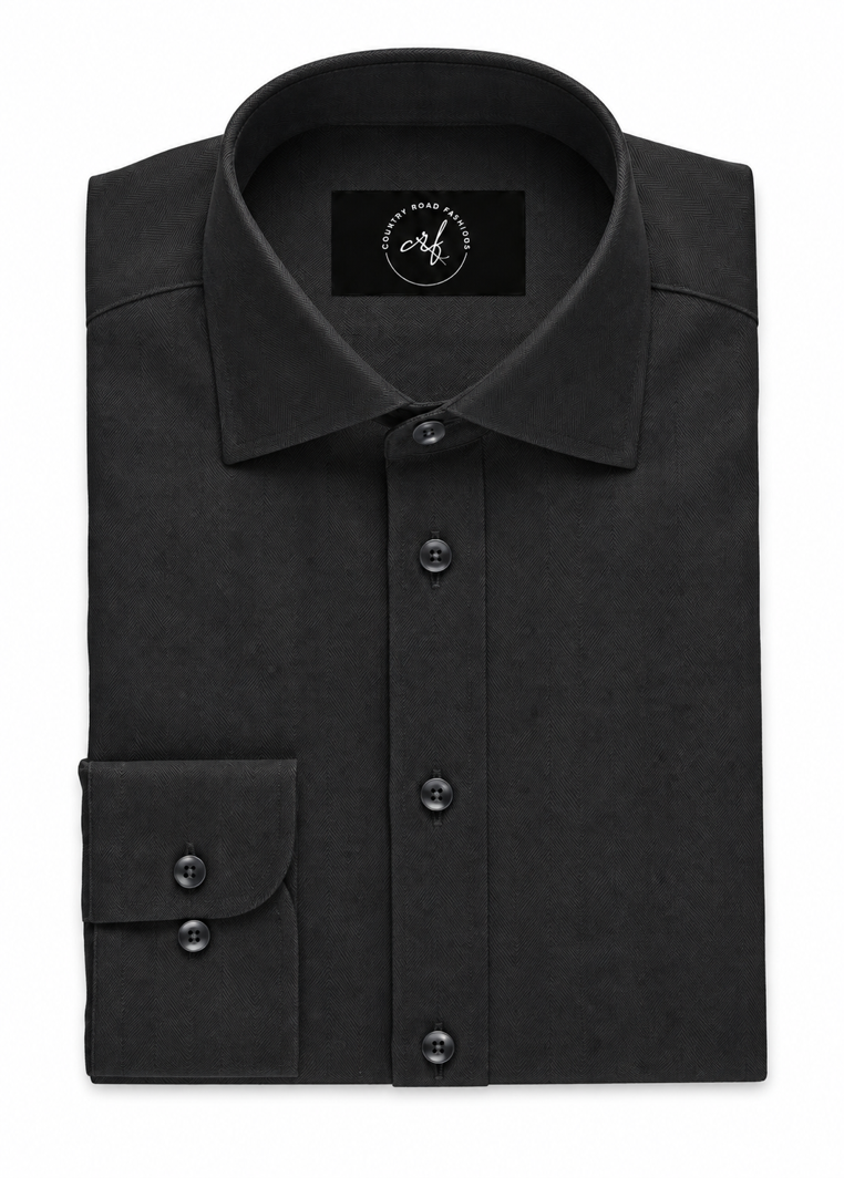 Charcoal Twill Shirt