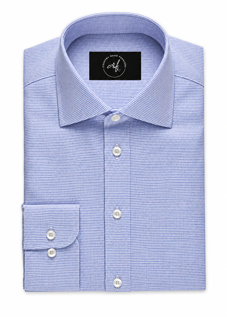 Blue Canvas Shirt