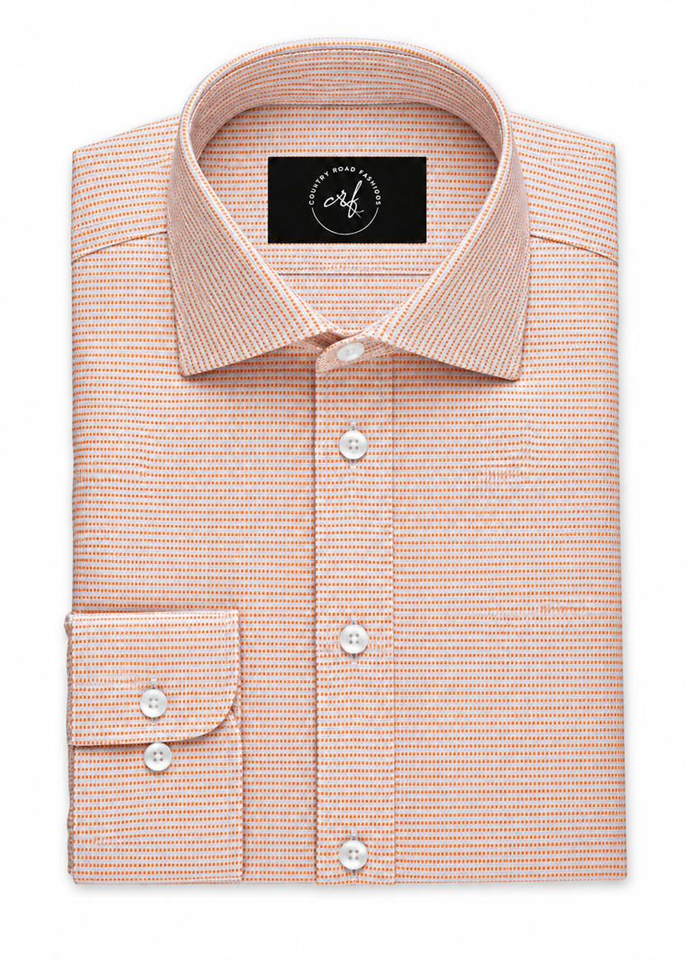 Orange Canvas Shirt