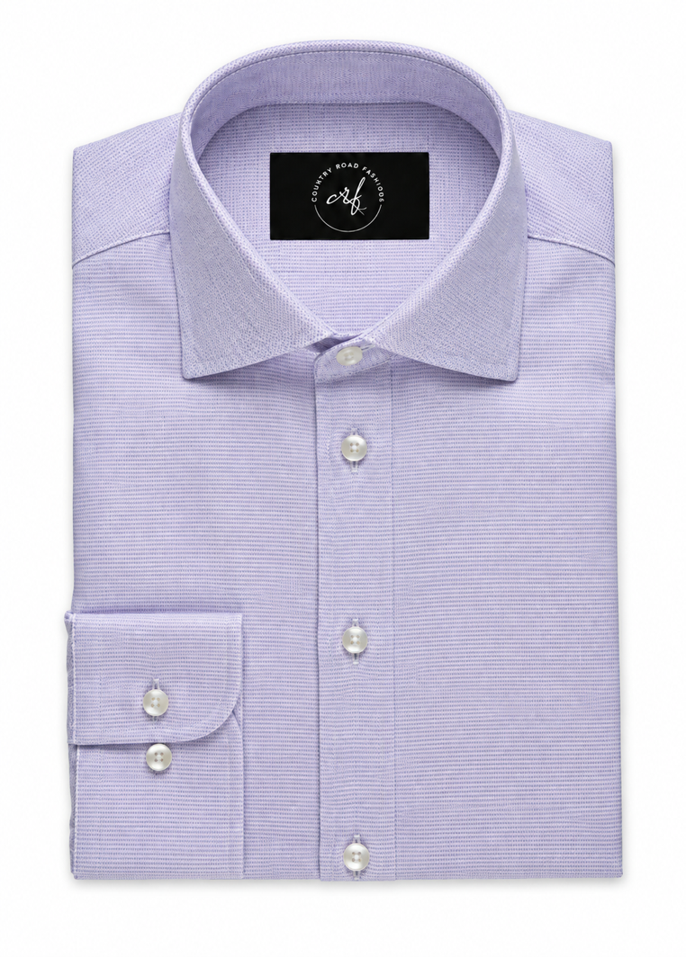 Dark Lavender Canvas Shirt