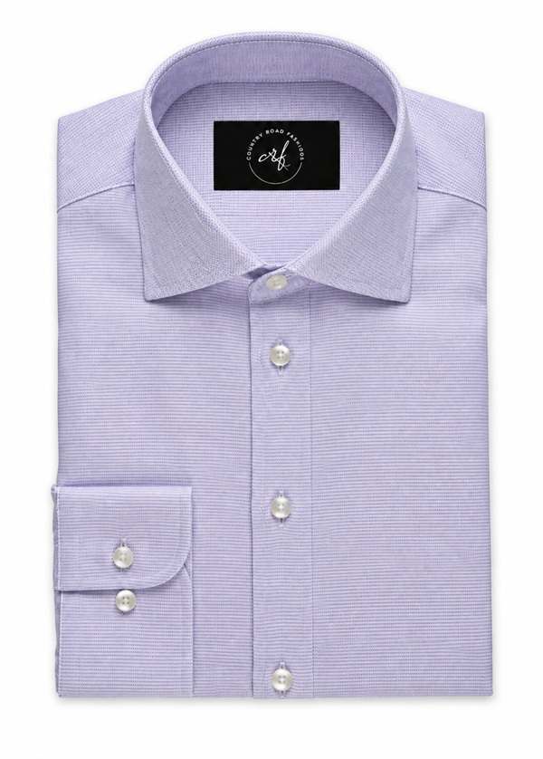 Dark Lavender Canvas Shirt