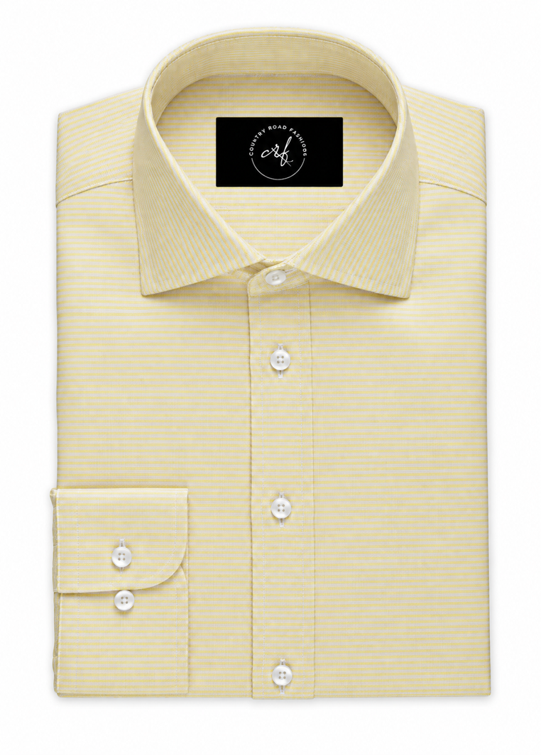 Cream Canvas Shirt