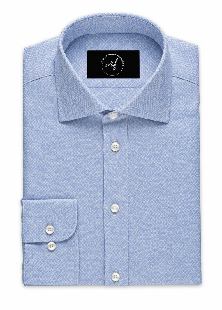 Blue On Blue Diamond Shirt
