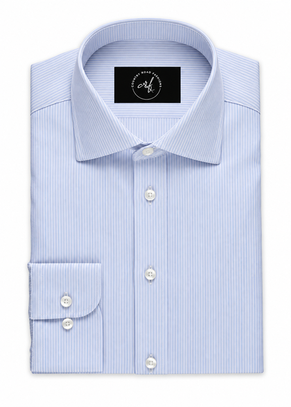 Blue On Blue Stripe Shirt
