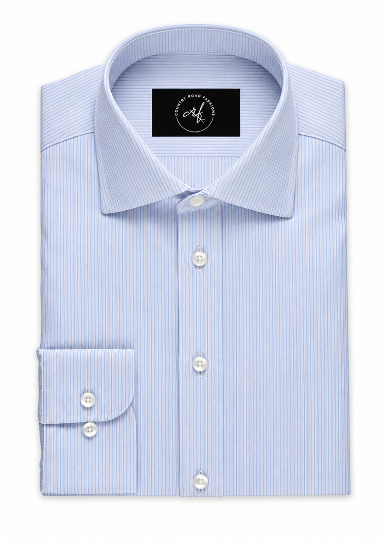 Blue On Blue Stripe Shirt